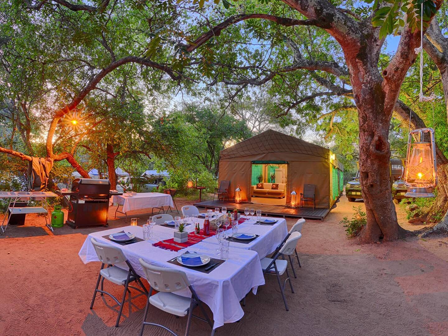 Tented Adventures Camp Dining