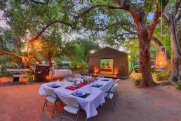 Tented Adventures Camp Dining