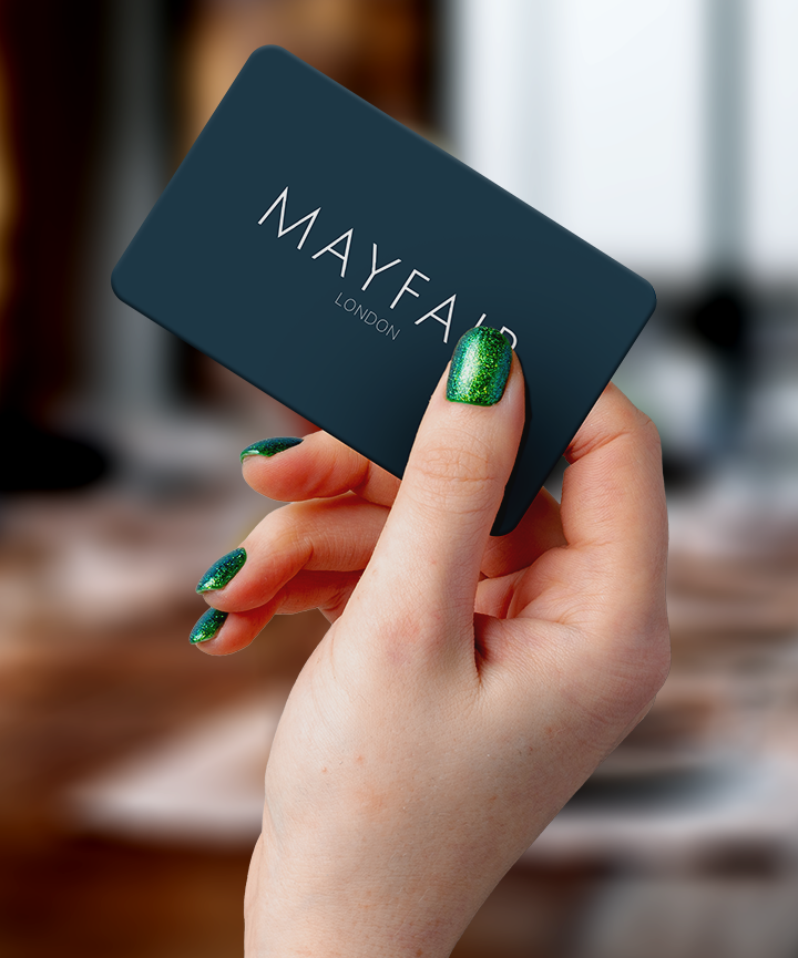 mayfair card