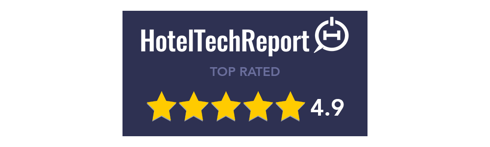 HotelTechReport Top Rated - 4.9 stars